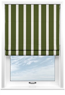 The British Stripe Co. Henry, Highlands No.1 - Roman Blind